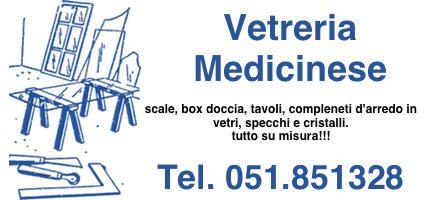 Vetreria, Vetri su misura, Specchi, Box Doccia, Porte in Vetro